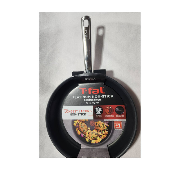 t-fal platinum non-stick endurance  12'' fry pan - Picture 2 of 8